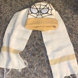 Spider-Man beanie and scarf toddler set
